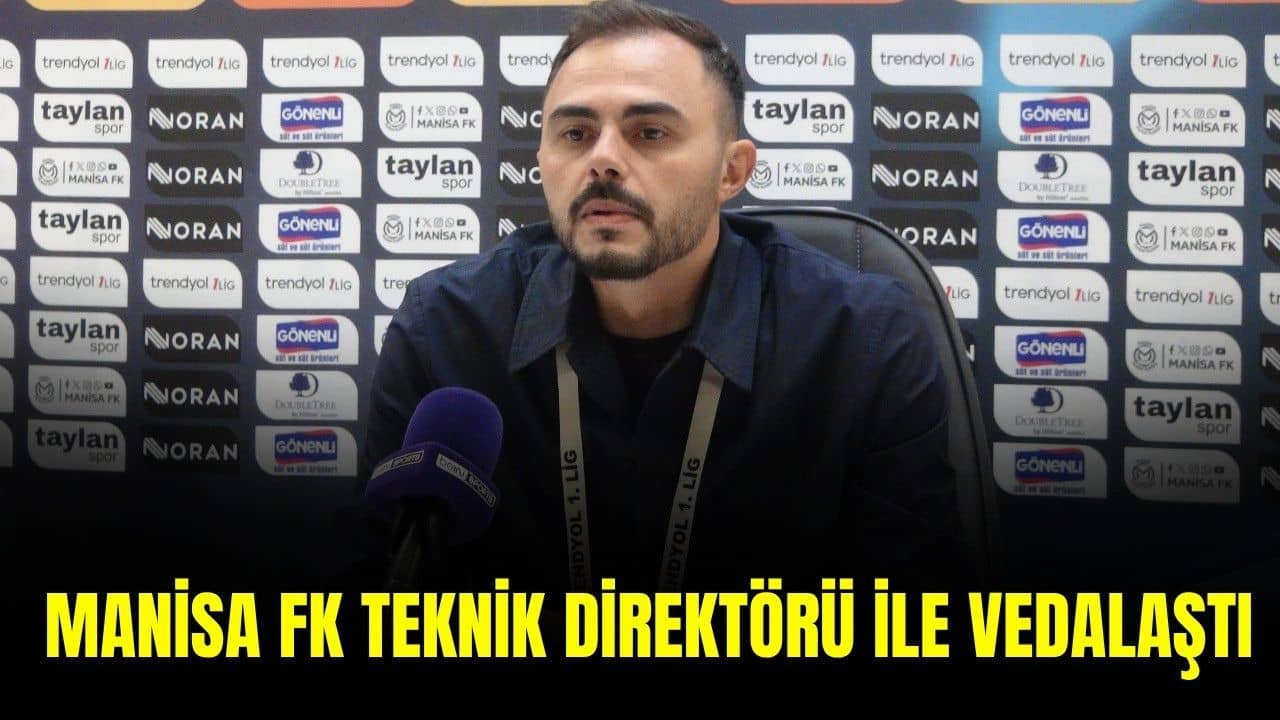 Manisa FK'da teknik direktör Ahmet Pektaş ile yollar ayrıldı