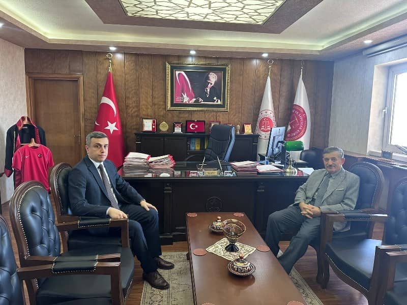 Elmadağ'da başsavcılığa makam ziyareti
