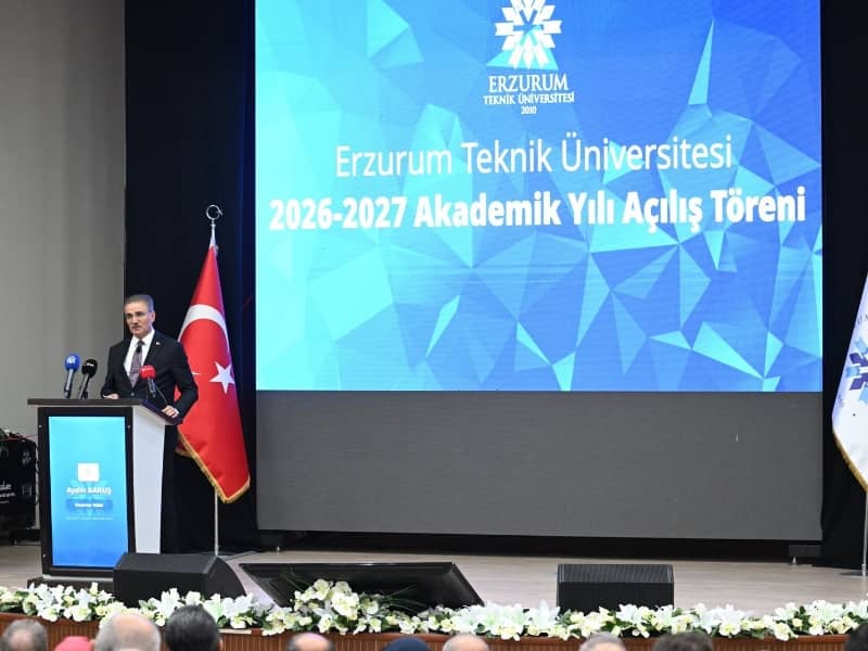 Vali Baruş, ETÜ 2026-2027 Akademik Yılı Açılış Töreni’ne Katıldı