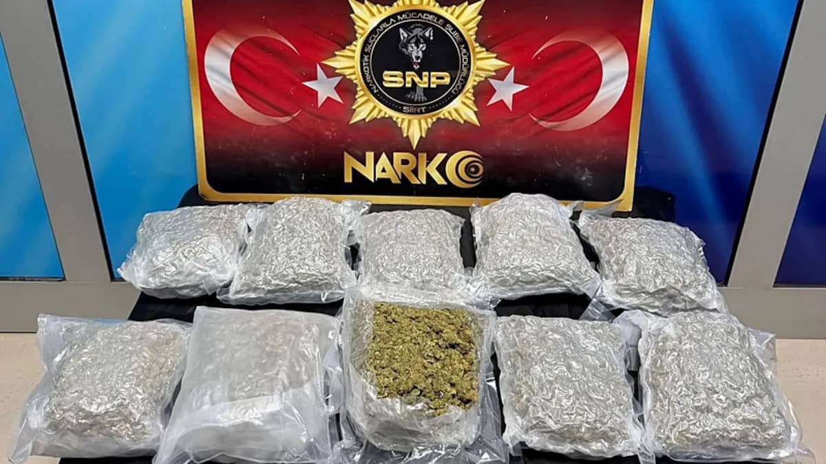 Siirt'te uyuşturucu operasyonu: 4 gözaltı