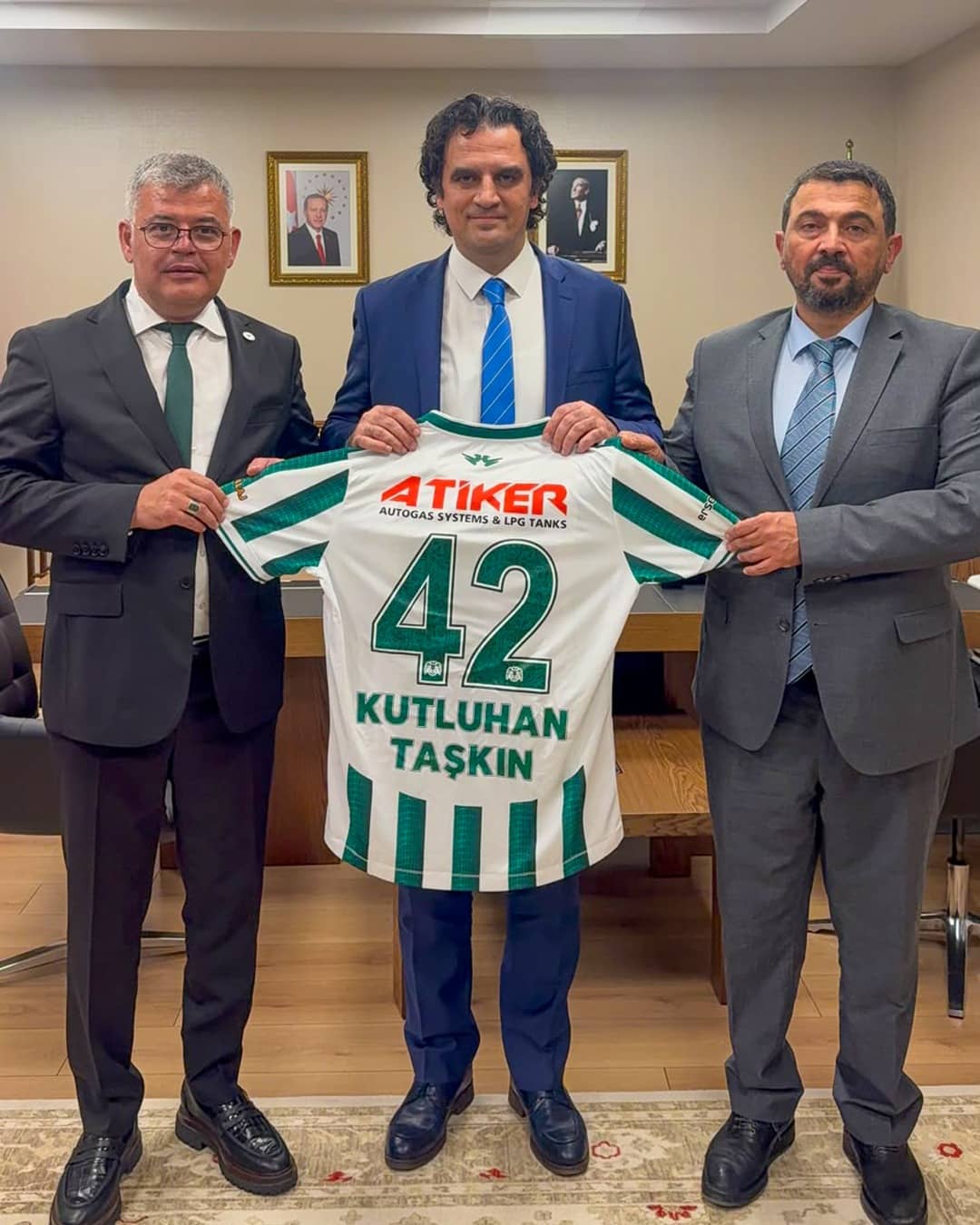 Hazine ve Maliye Bakan Yardımcımız Sayın Kutluhan Taşkın’ı ziyaret ettik.