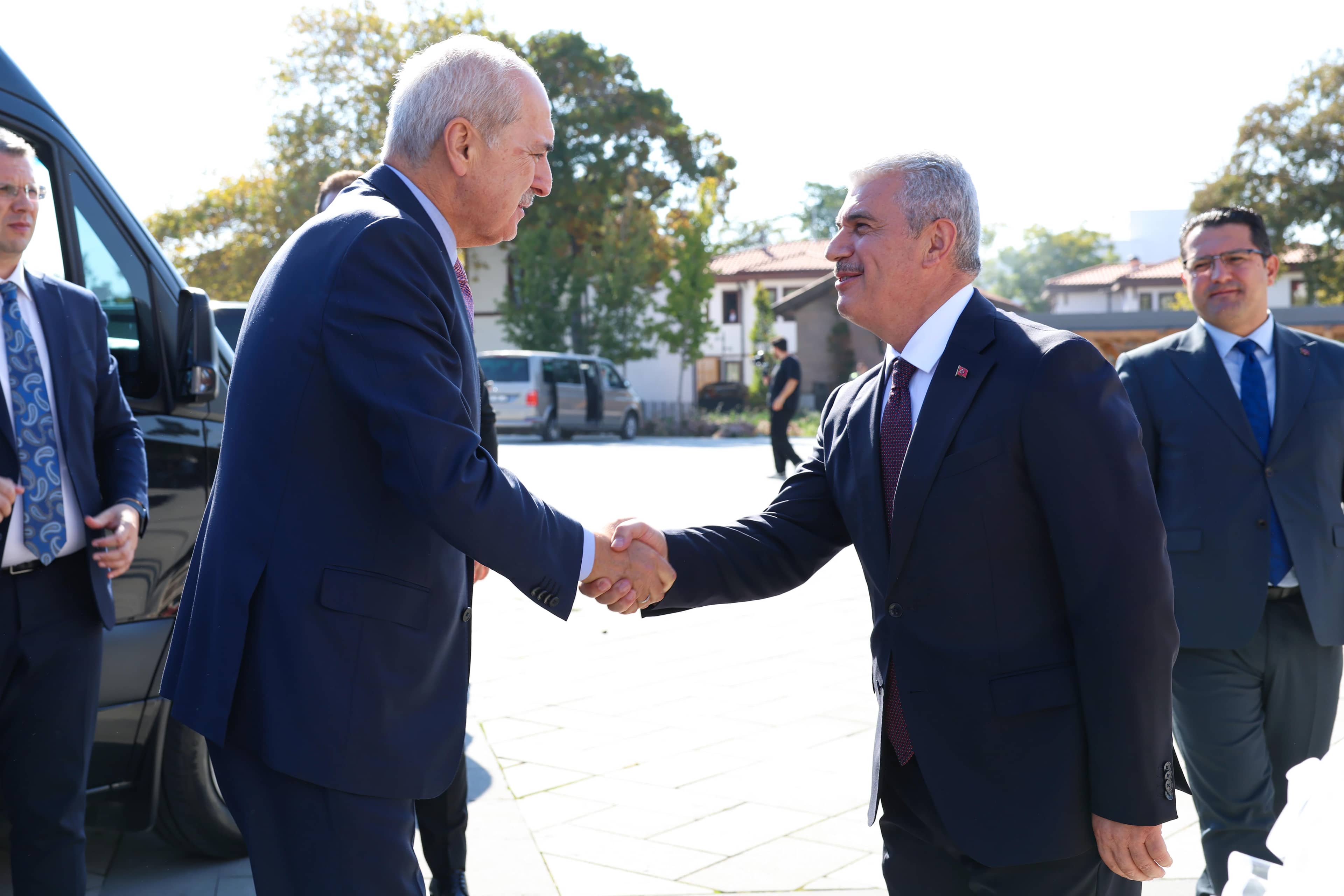 TBMM Başkanı Sayın Prof. Dr. Numan Kurtulmuş Valiliğimizi Teşrif Etti