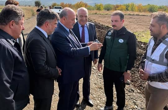 Erzincan'da arazi toplulaştırma projeleriyle çiftçinin maliyeti düşüyor