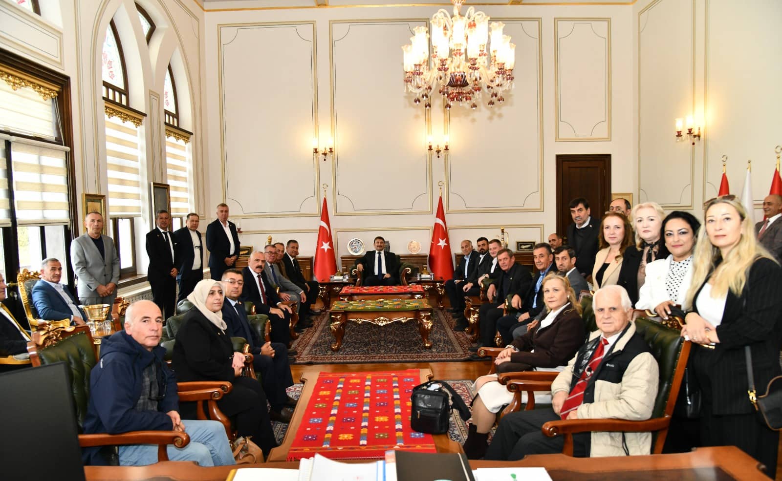 Muhtarlar Günü Münasebetiyle Vali Vekili Çek’e Ziyaret