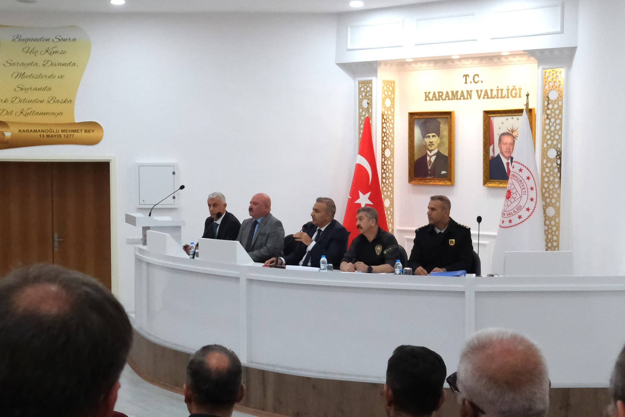 Okul Güvenliği Toplantısı Vali ÇİÇEK Başkanlığında Gerçekleştirildi