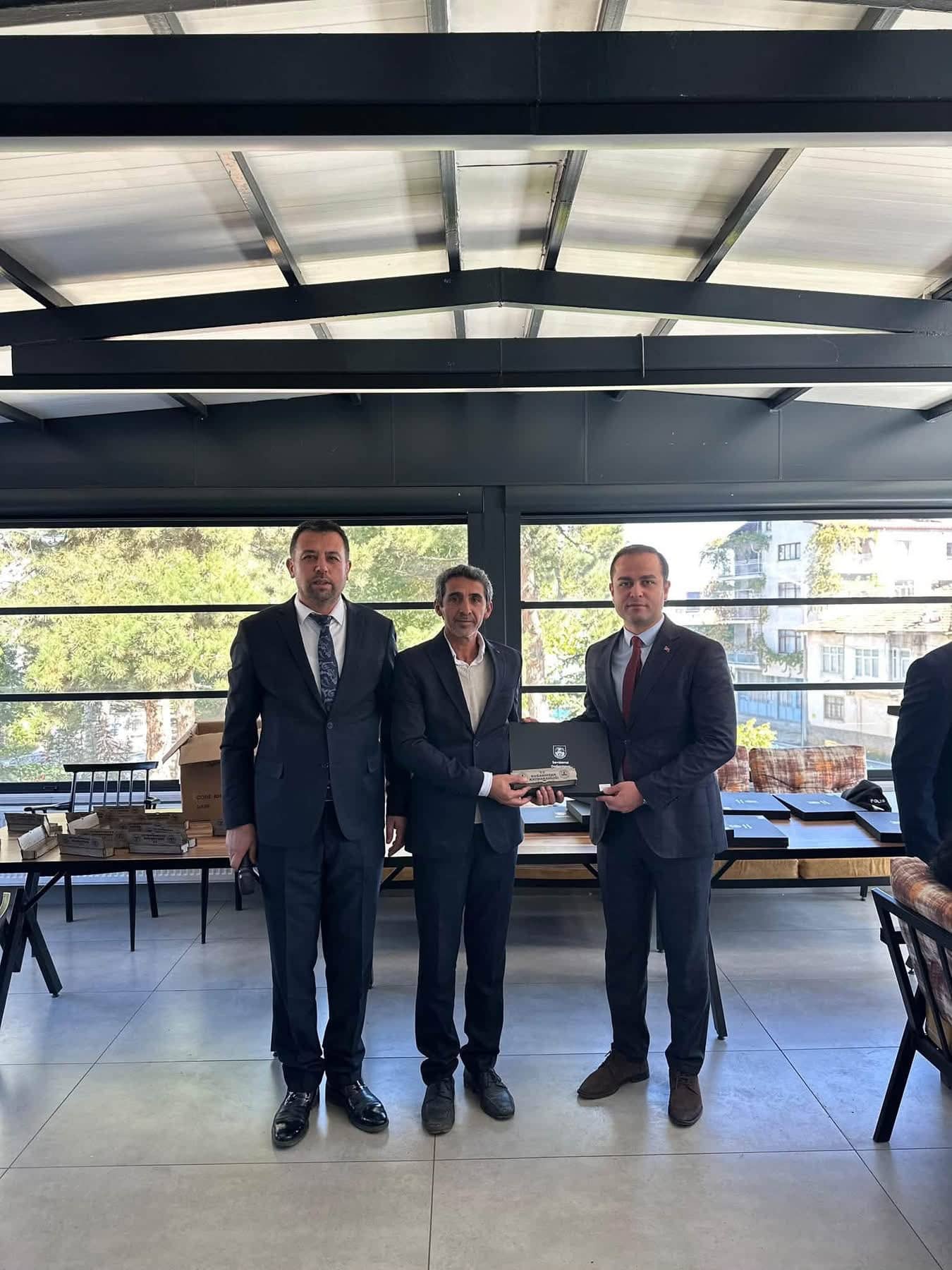 Doğanhisar'da muhtarlar günü dolayısıyla toplantı yapıldı