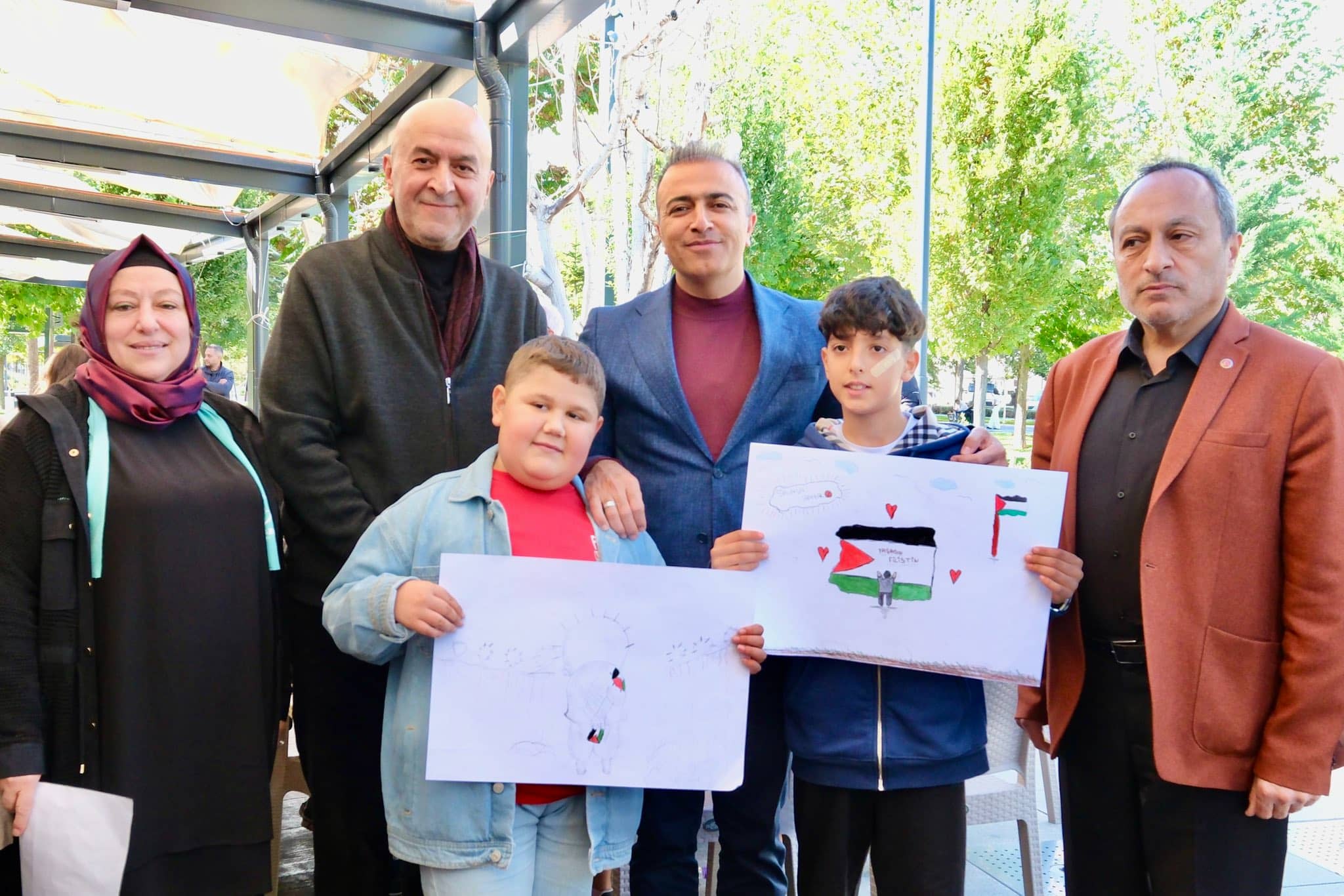 Çocukların Kaleminden Filistinli Çocuklara Destek