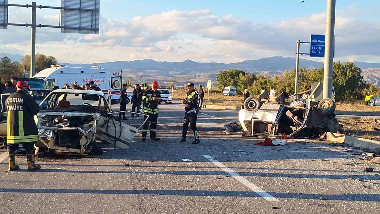 Çorum'daki trafik kazasında ağır yaralanan 9 yaşındaki çocuk hayatını kaybetti