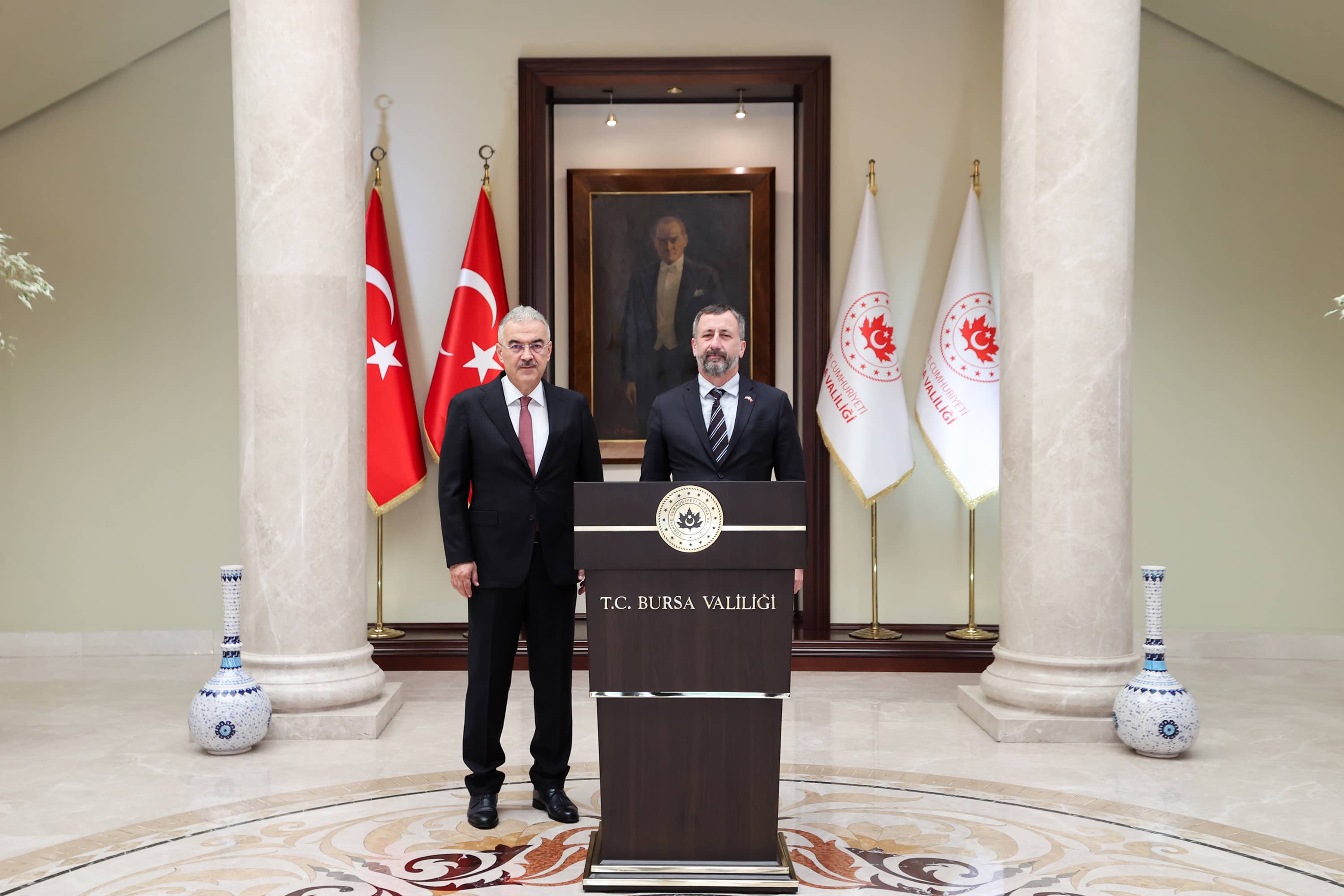 Çek Cumhuriyeti Ankara Büyükelçisi Štěpánek’ten Vali Ayyıldız’a Ziyaret