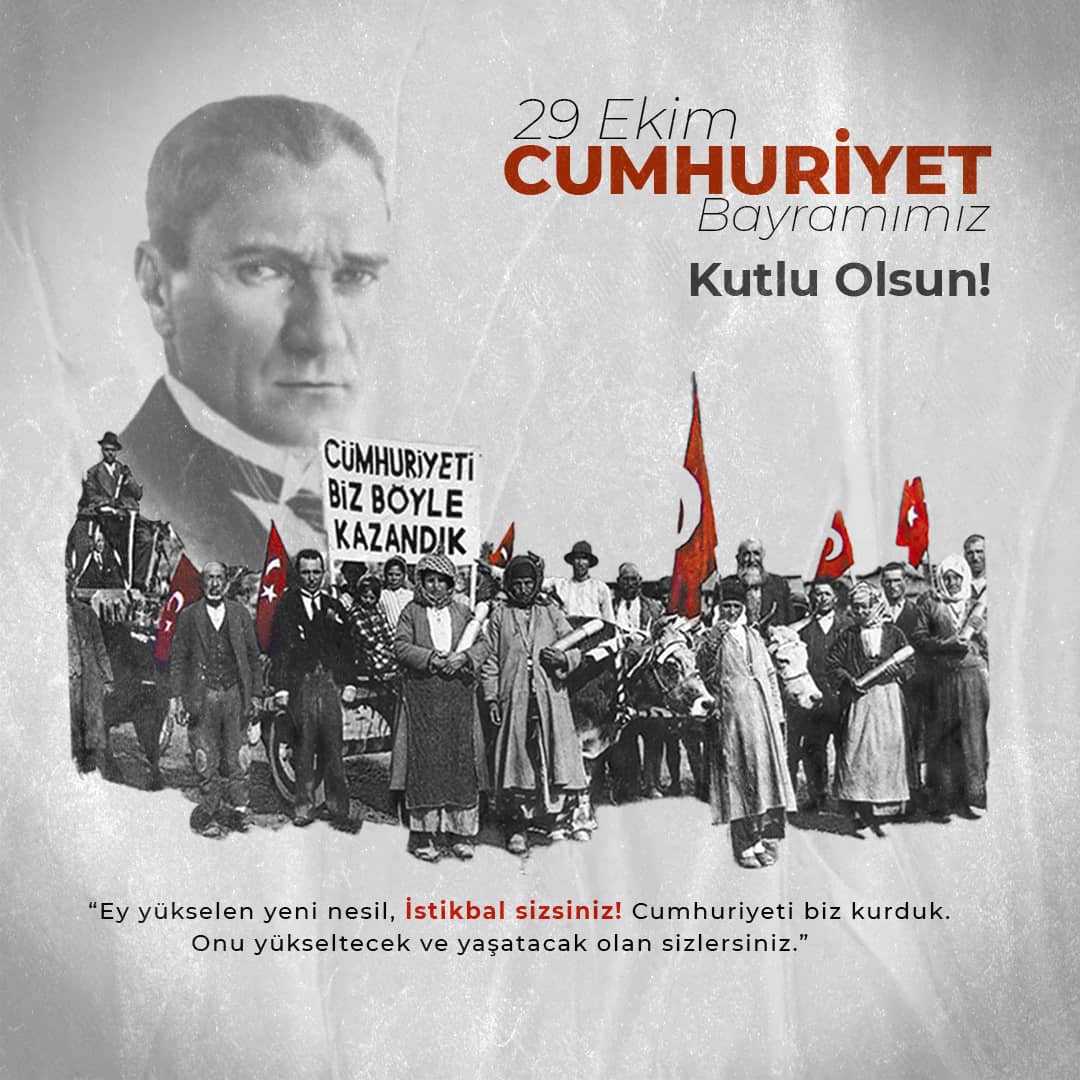 Odunpazarı'nda 29 Ekim coşkusu ve kutlama mesajı