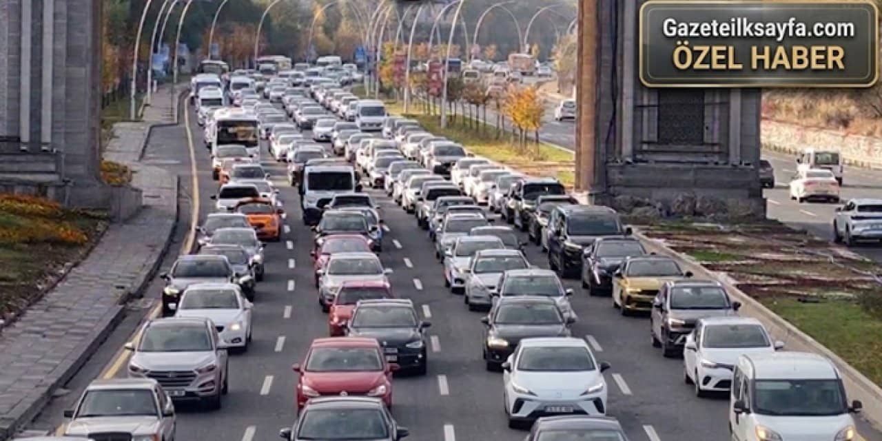 Ankara ve cevre illerde yol yapim calismalari nedeniyle ulasim kontrollu saglaniyor