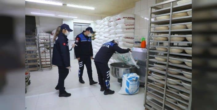 Ordu Altınordu'da fırın ve unlu mamul denetimi