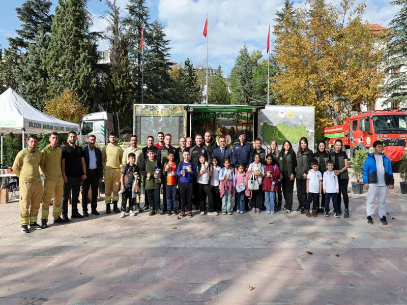 Bilecik'te çocuklara çevre bilinci aşılayan etkinlik düzenlendi