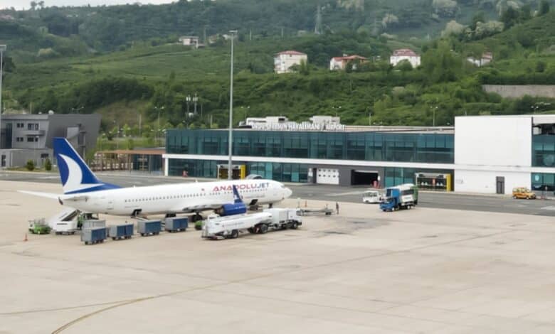 Ordu-Giresun Havalimanı eylül ayı yolcu ve uçuş verileri açıklandı