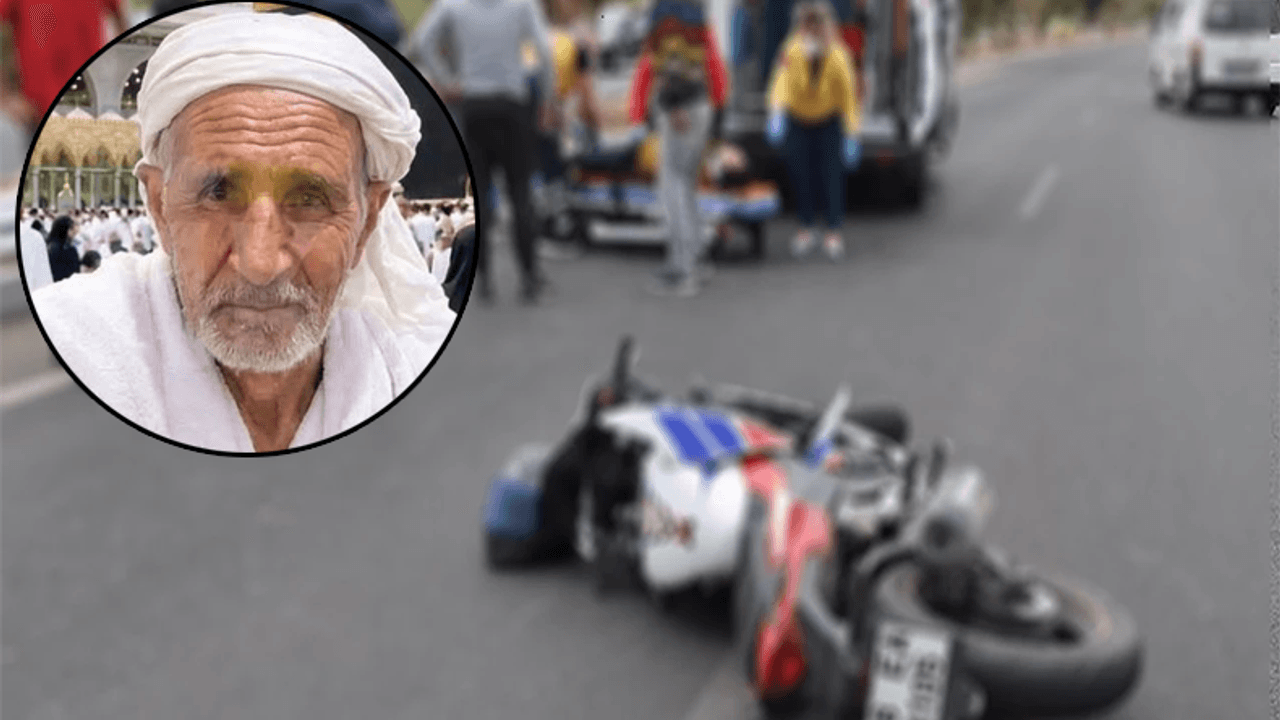 Şanlıurfa'da Motosikletin Çarptığı Yaşlı Adam Kurtarılamadı