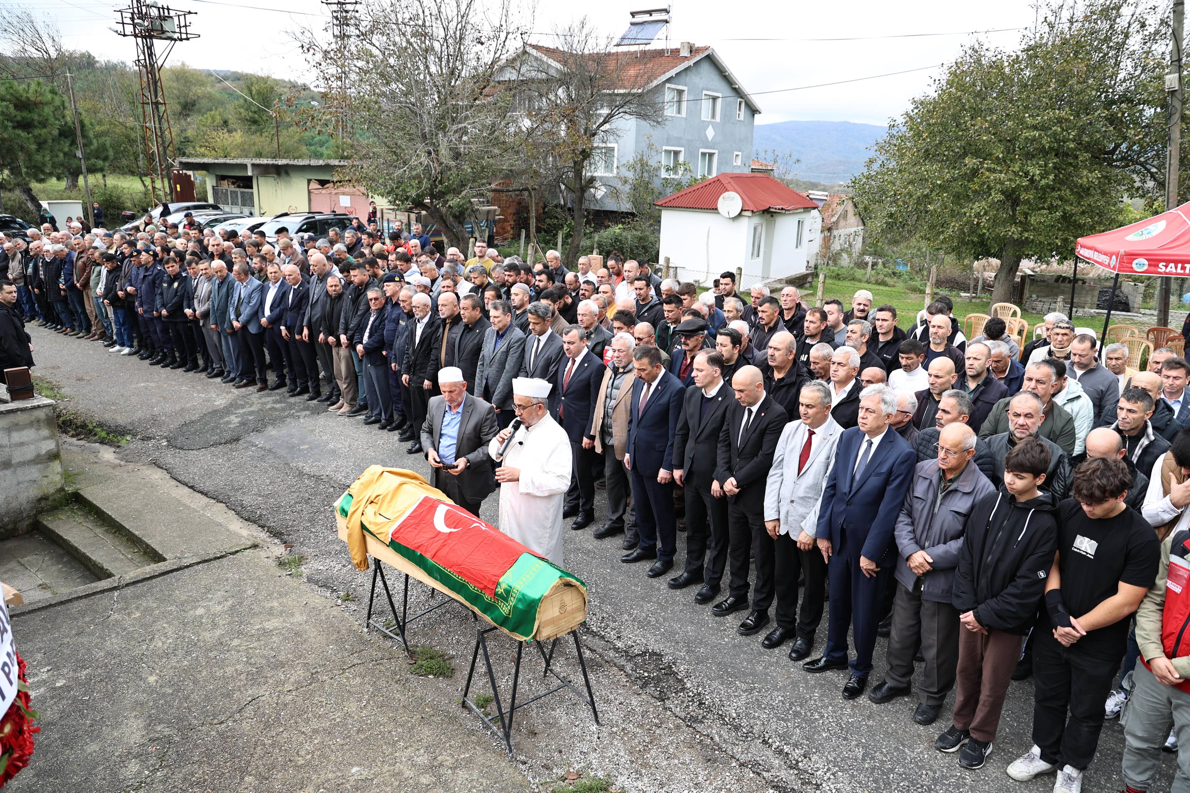 Maden faciasında hayatını kaybeden Murat Kaya'ya veda