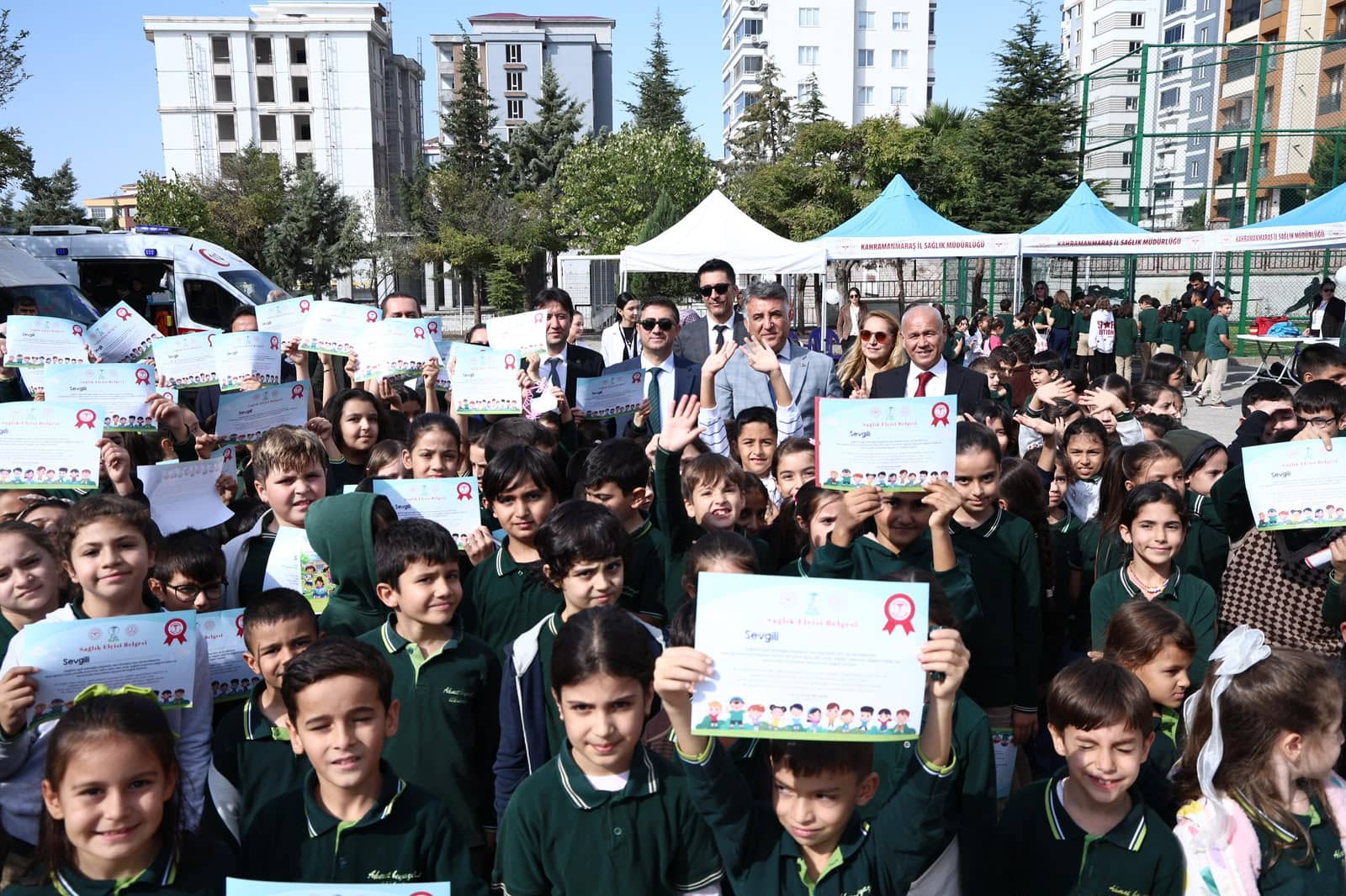Okulda sağlıklı yaşam ve egzersiz bilinci etkinliği