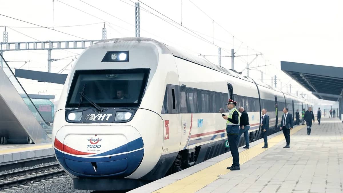 Halkalı-Kapıkule Hızlı Tren Hattı'nın Çerkezköy-Kapıkule etabında ilk seferler başladı