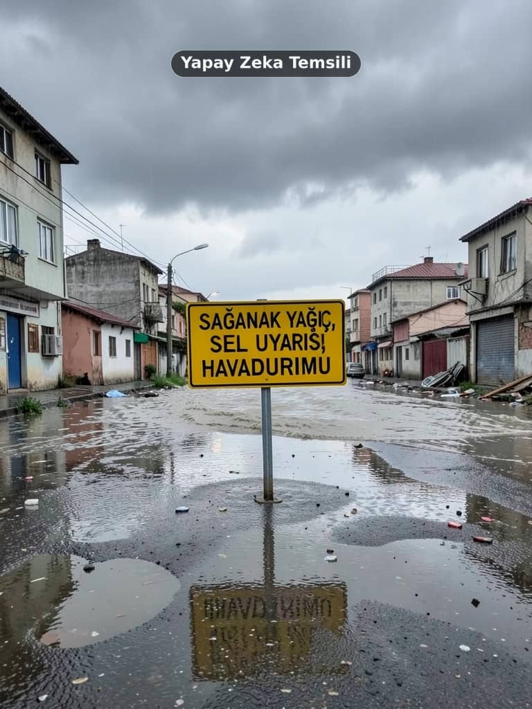 Çankırı'da Kuvvetli Yağış Uyarısı: Sel ve Su Baskınına Karşı Tedbir Çağrısı
