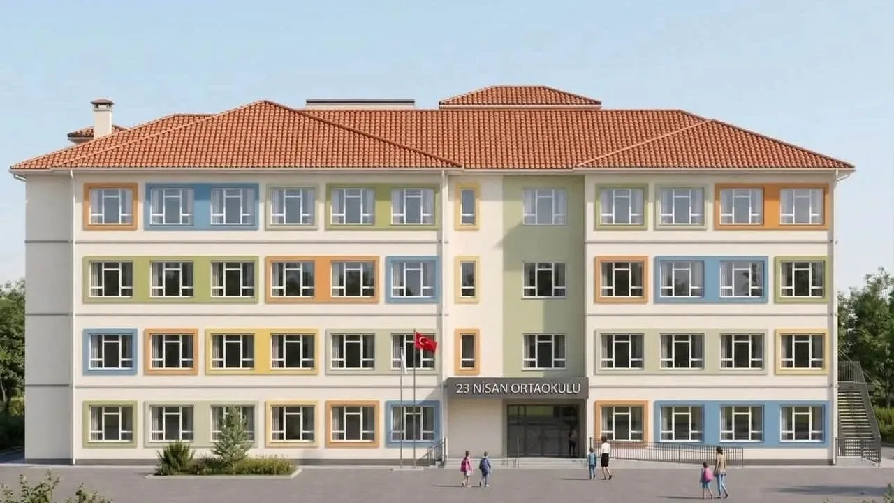 Çorum'da 23 Nisan Ortaokulu'nun yeni binası için ihale tarihi açıklandı