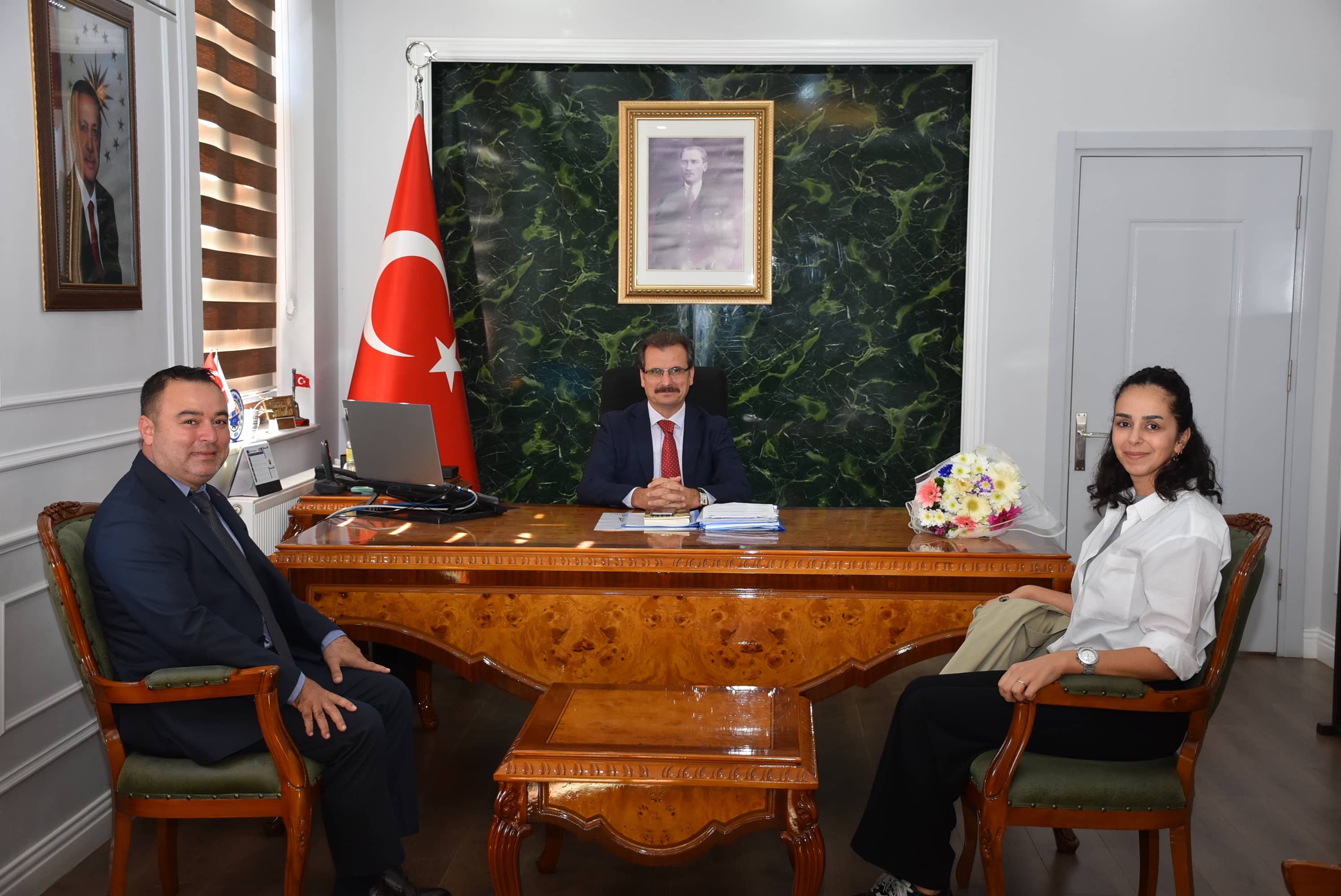 İnşaat mühendislerinden yerel yönetime makam ziyareti