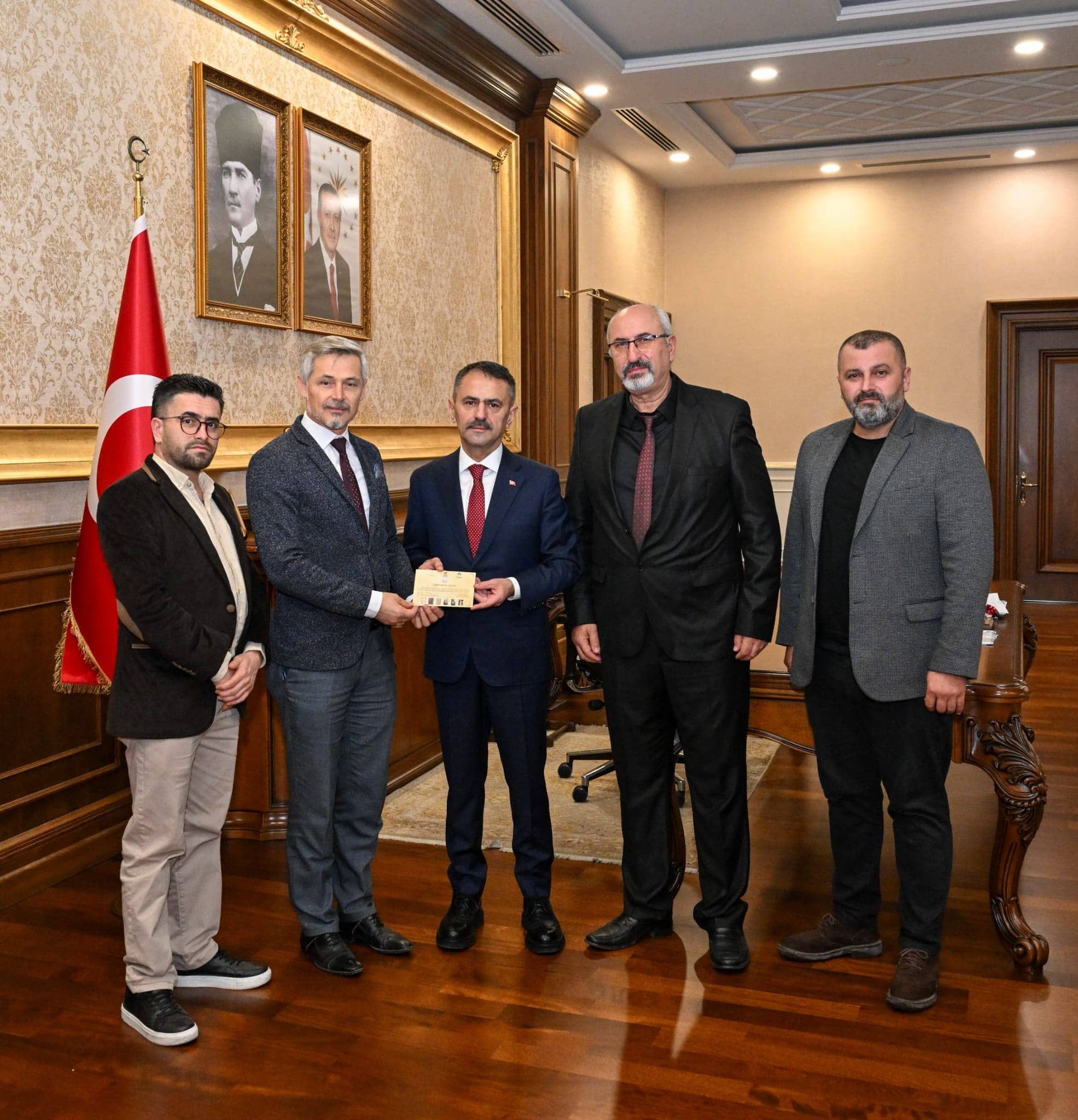 Manav Kültürü Dernekleri Federasyonundan ziyaret