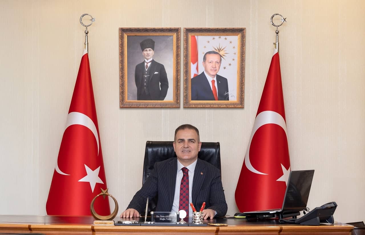 Muğla valisi akbıyık'tan 29 ekim cumhuriyet bayramı mesajı