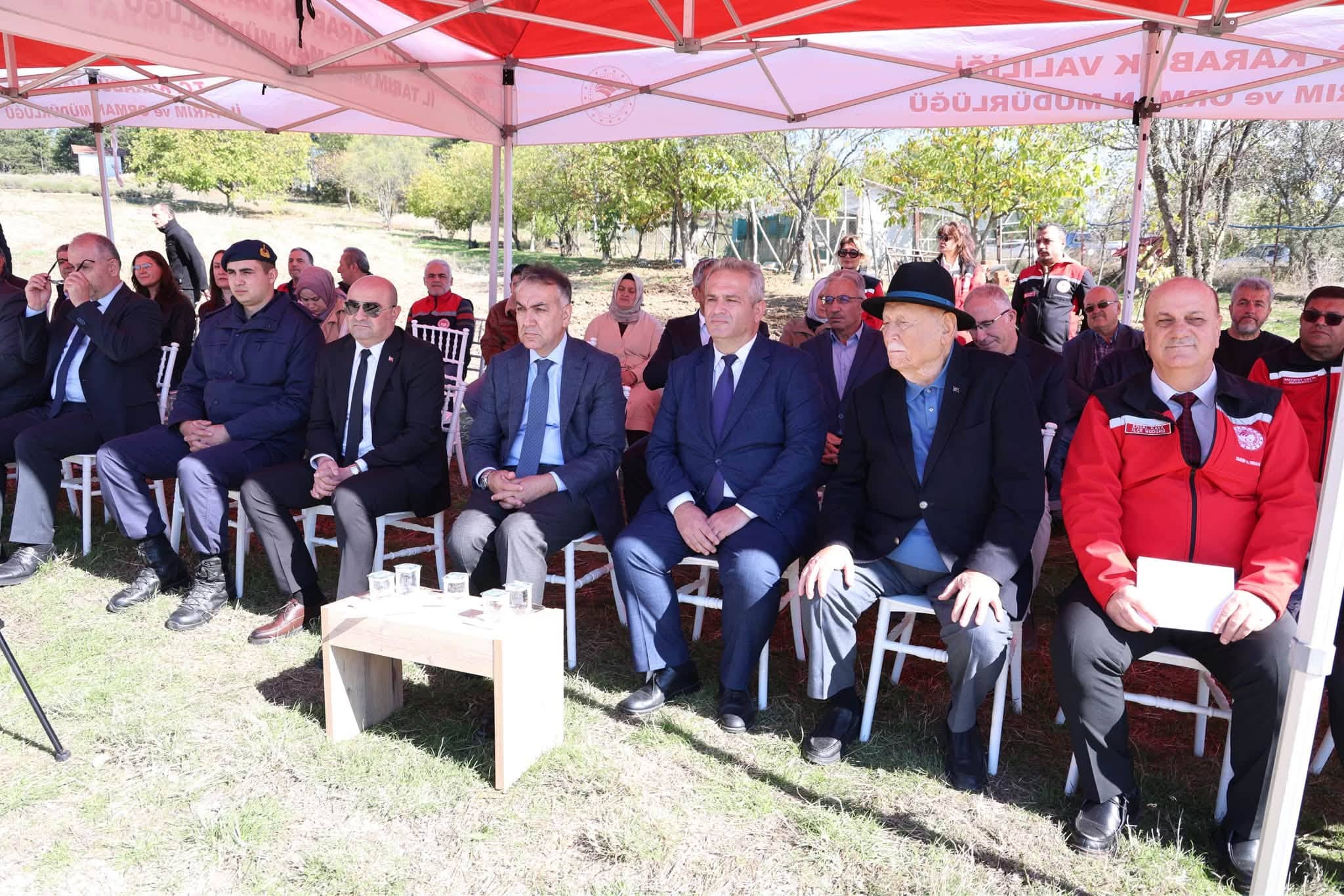 safranbolu'da bilimsel safran hasadı yapıldı