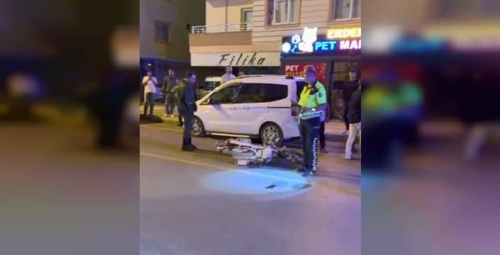 Mersin'de otomobil ile motosiklet çarpıştı: 1 ölü, 1 yaralı