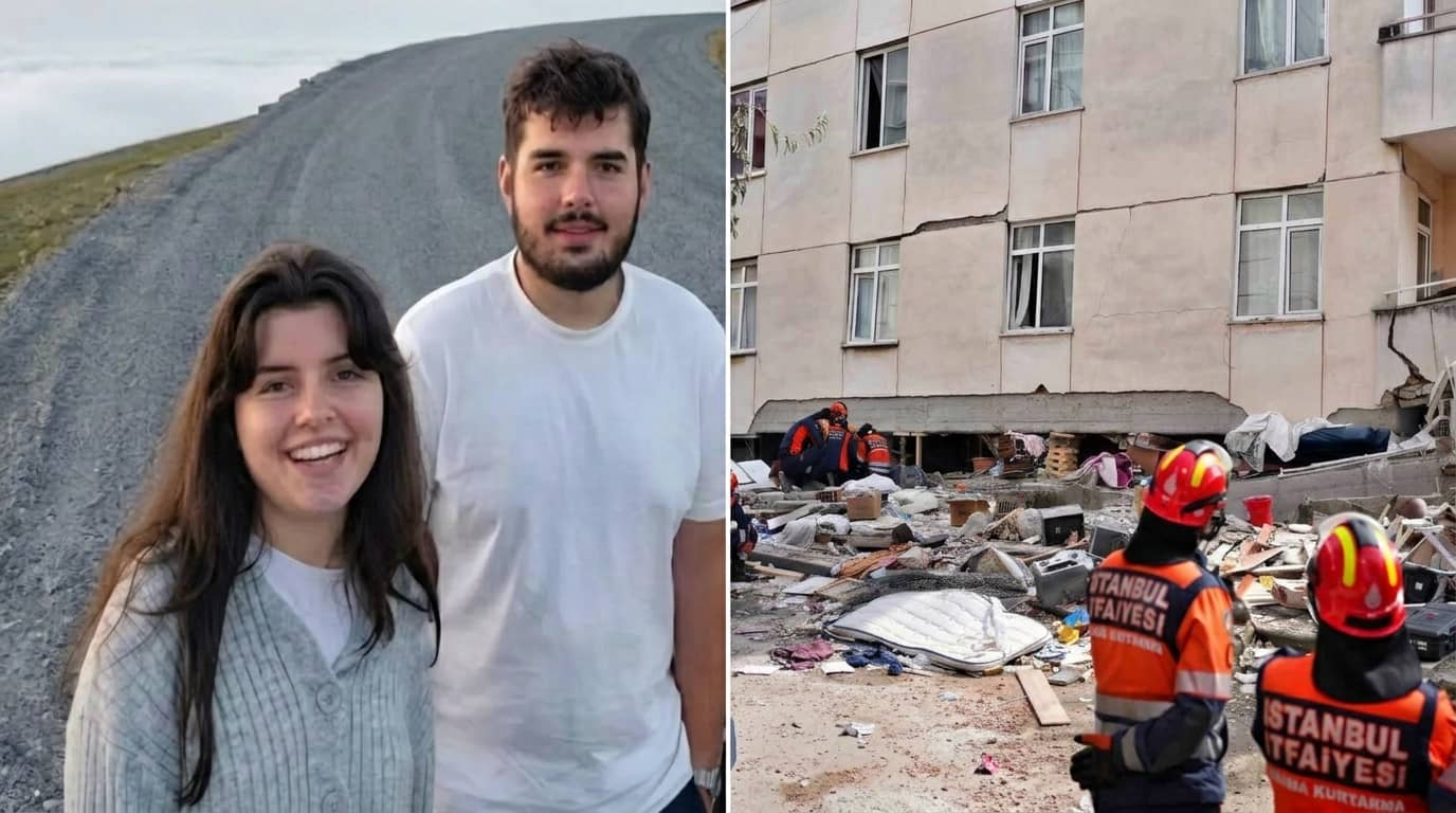Maltepe'deki bina çöküşünde hayatını kaybeden iki kardeş son yolculuğuna uğurlandı