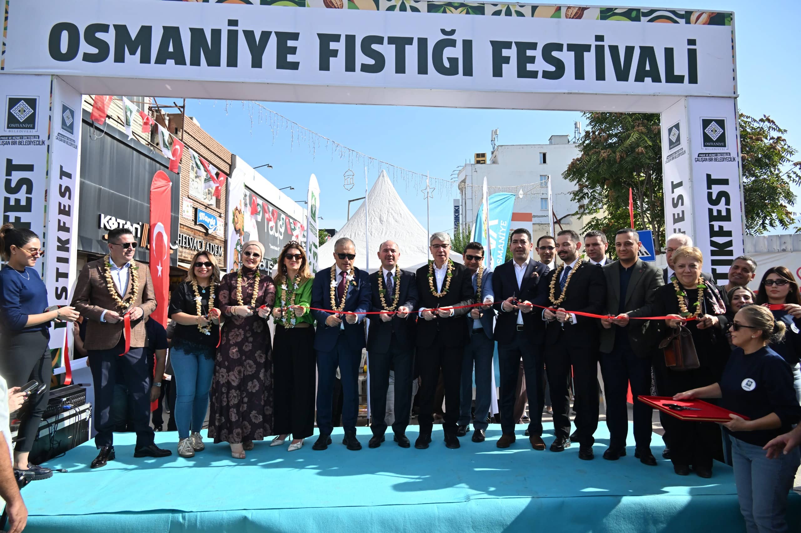 Osmaniye'de Fıstık Festivali Başladı